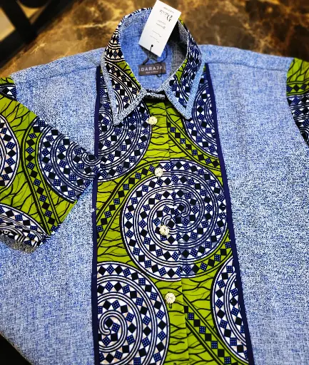 Dapper Ntoma Shirts - short